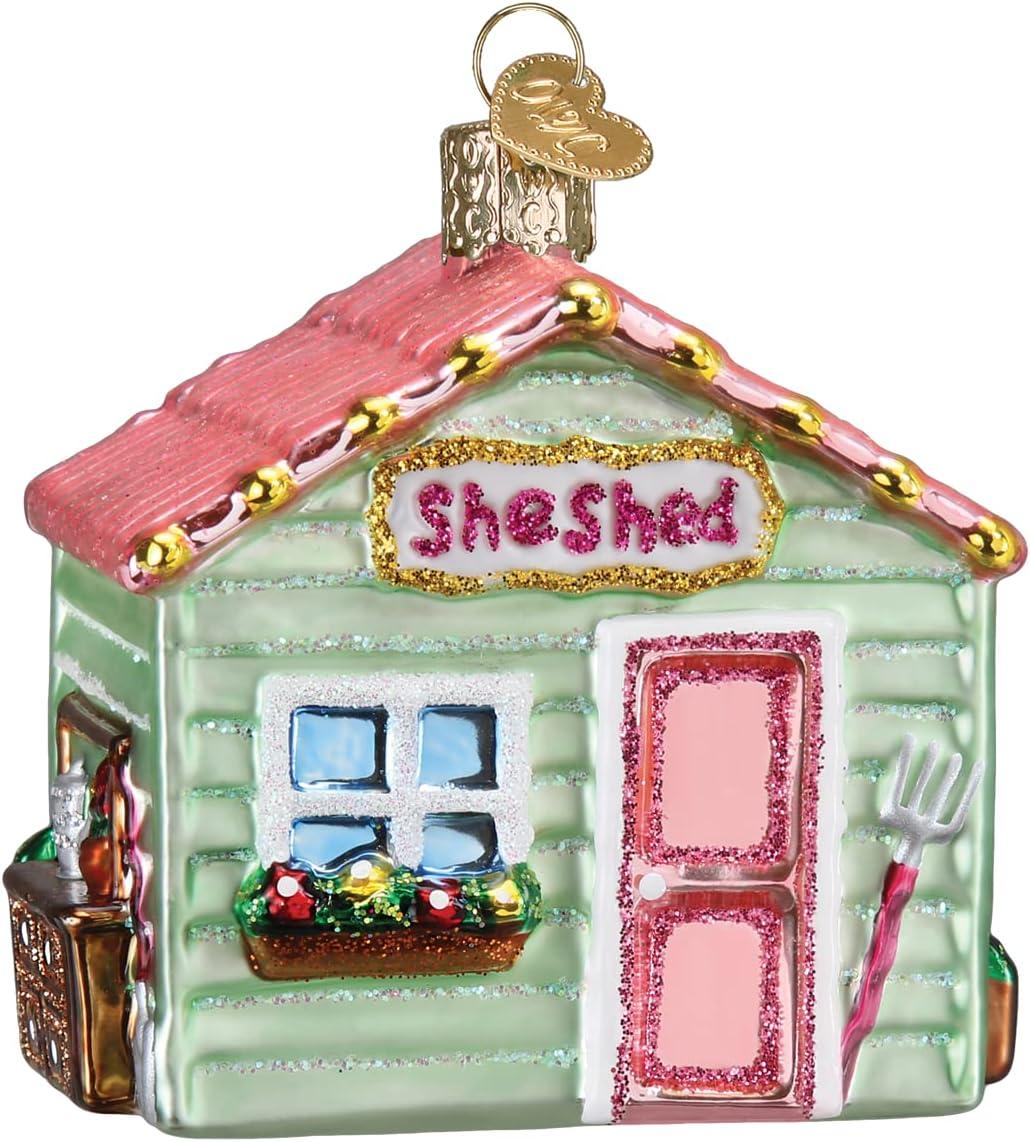 Old World Christmas Glass Hanging Figurine Ornament