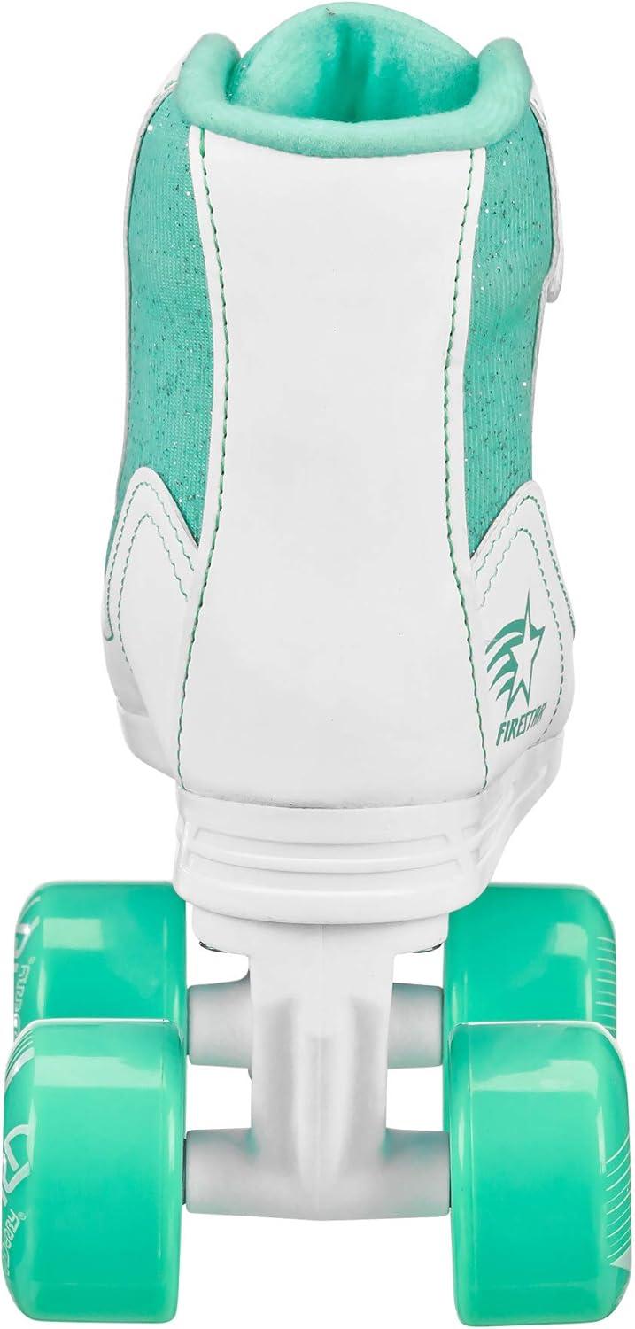 Roller Derby FireStar Youth Kids' Roller Skate - White/Mint (J13)