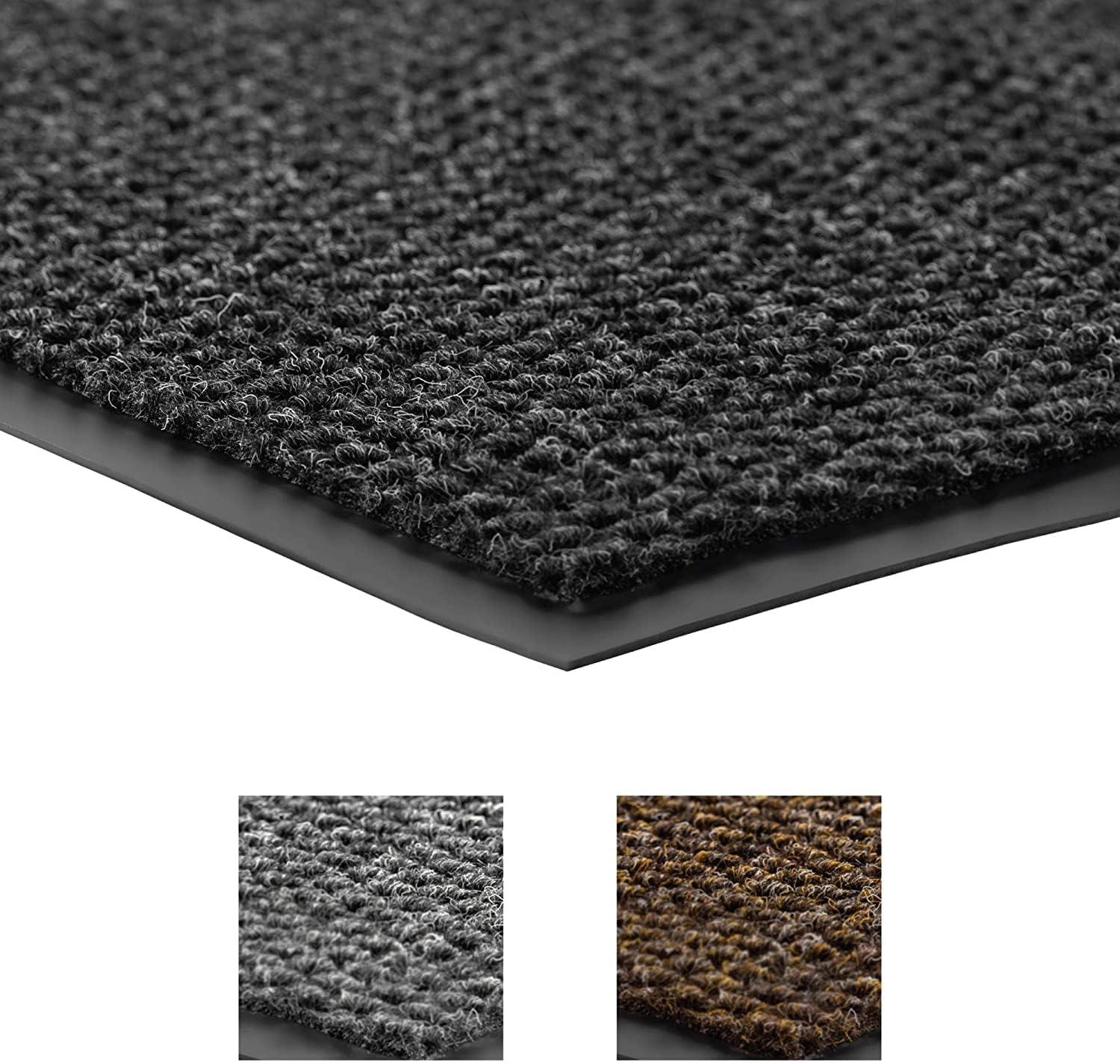 Notrax Carpeted Entrance Mat,Charcoal,3ft.x4ft. 136S0034CH