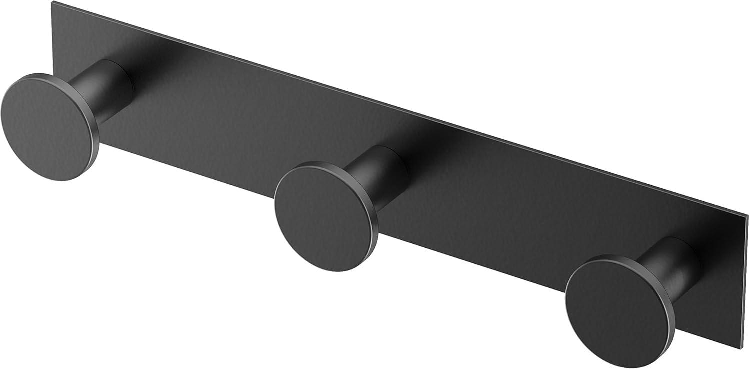 Gatco Glam Wall Mount Hook Rack for Bathroom, Kitchen, Bedroom | Towel, Robe, Coat, Hat Rack with 3 Hooks 1288MX