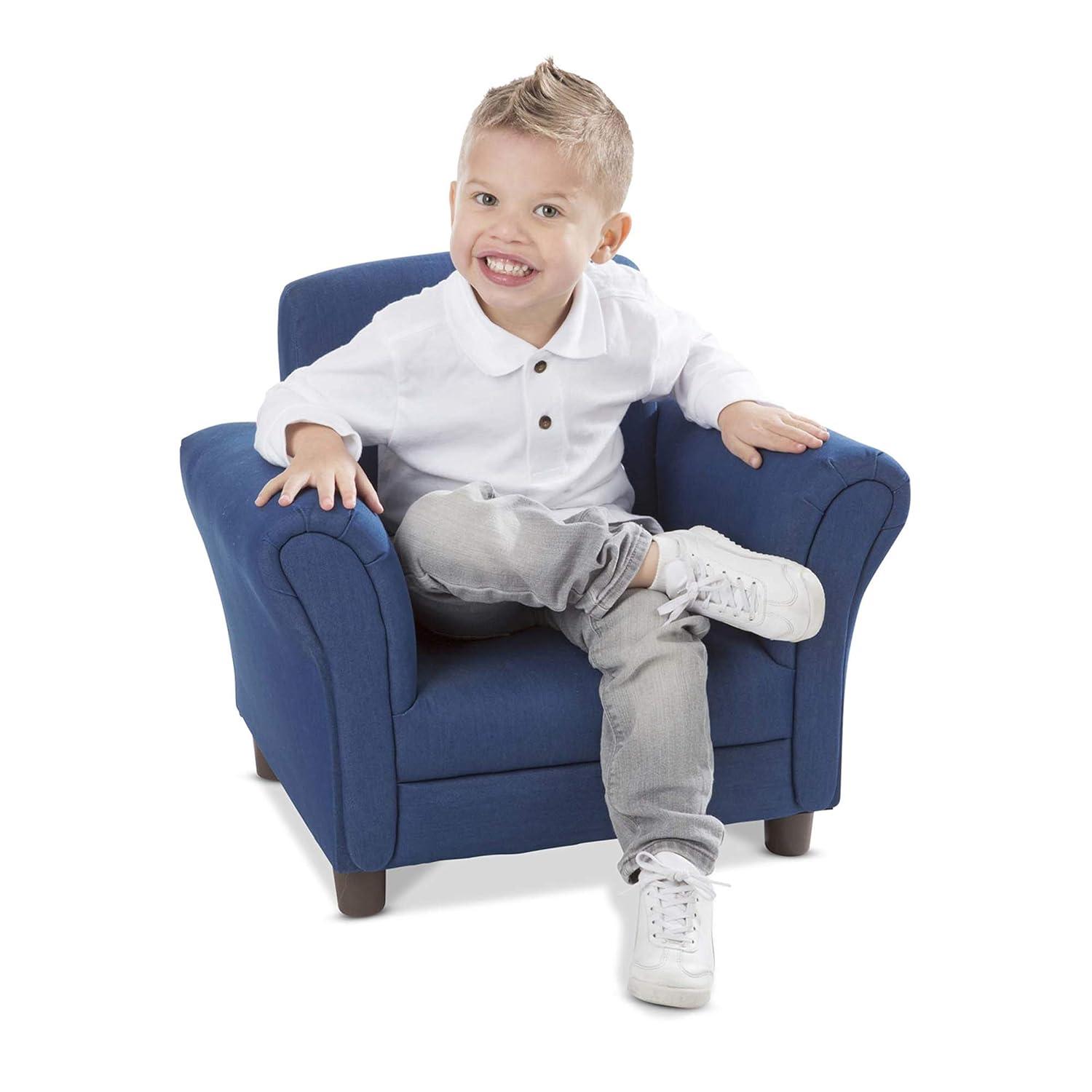 Kids 13'' Club Chair Chair and Ottoman