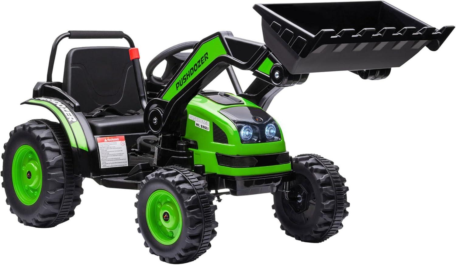 Aosom 6 Volt 1 Seater Tractors / Construction Battery Powered Ride On