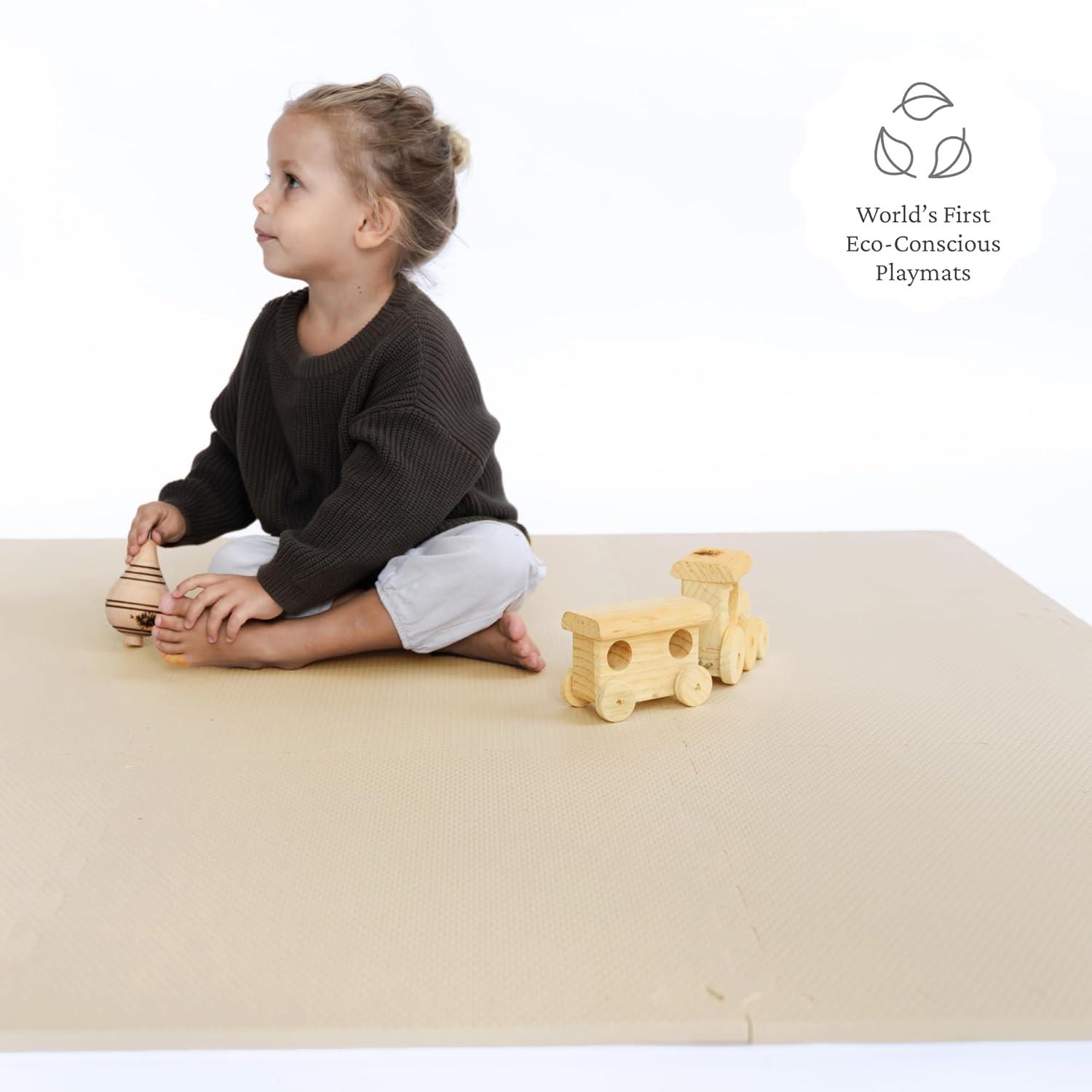 Toddlekind Classic Foam Puzzle Playmat - Clay