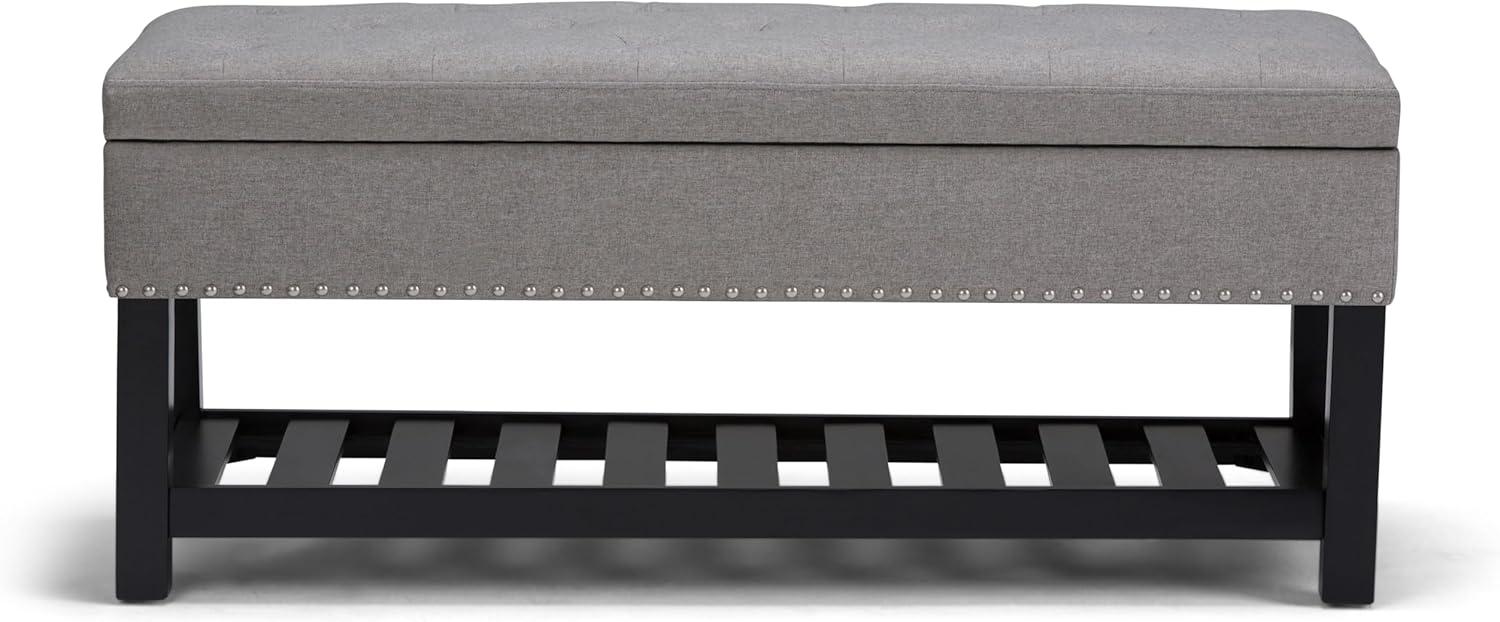 Simpli Home Lomond Storage Ottoman Bench