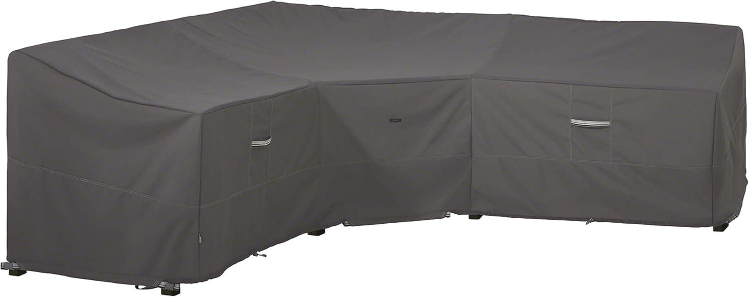 Ravenna 100 Inch Gray Water-Resistant Patio Sectional Cover