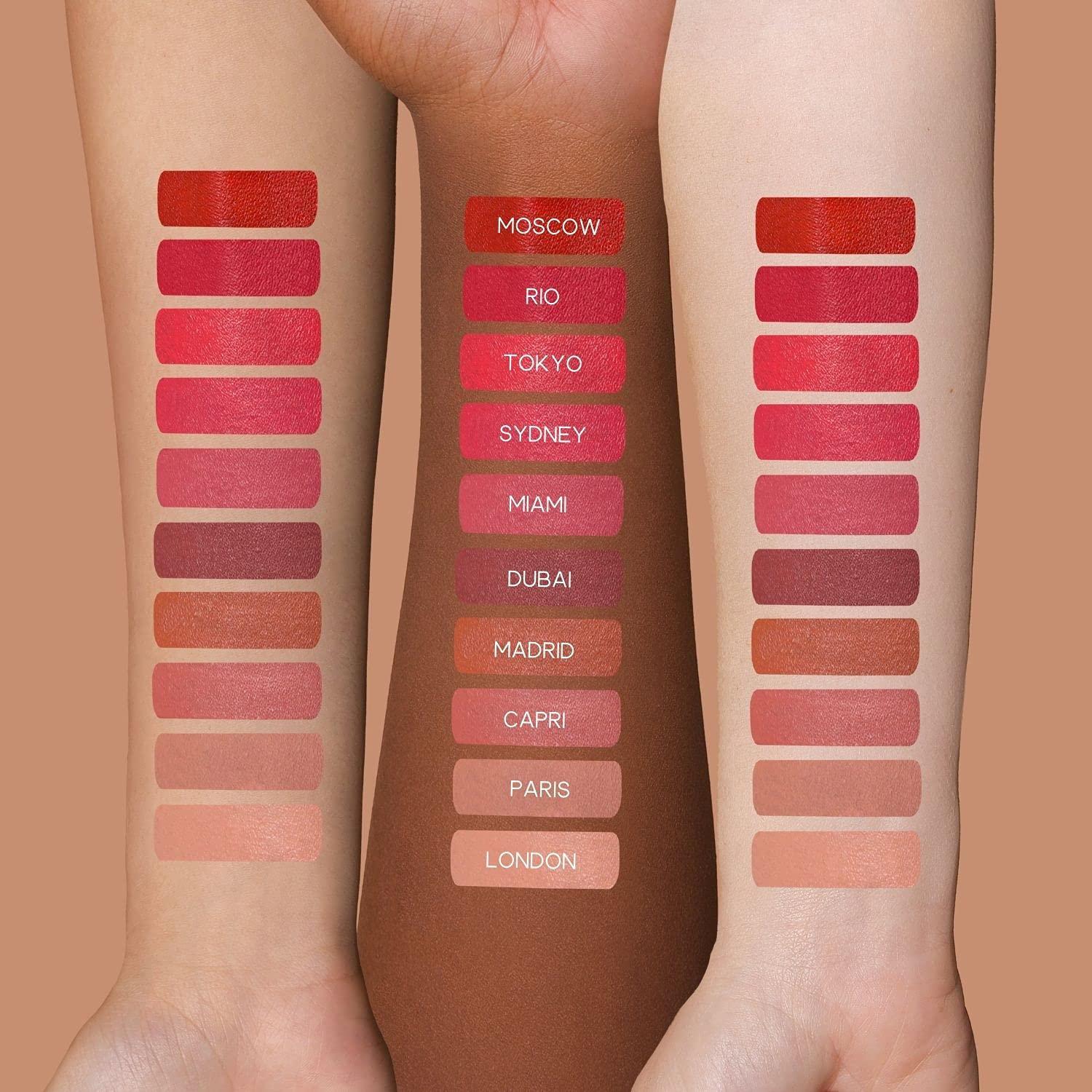 Sydney Deep Magenta Matte Liquid Lipstick, 0.19 oz