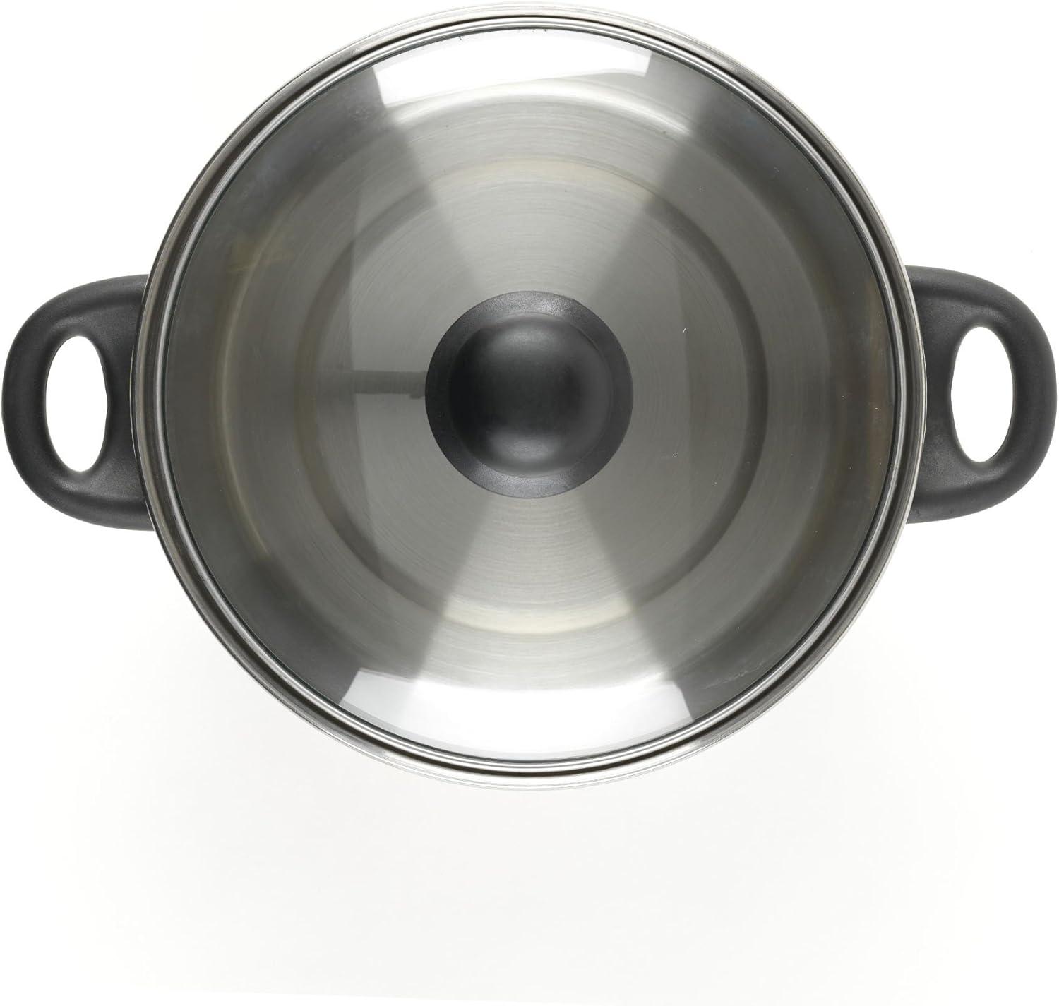 Bradshaw International Good Cook Stainless Steel 4 Quart Dutch Oven