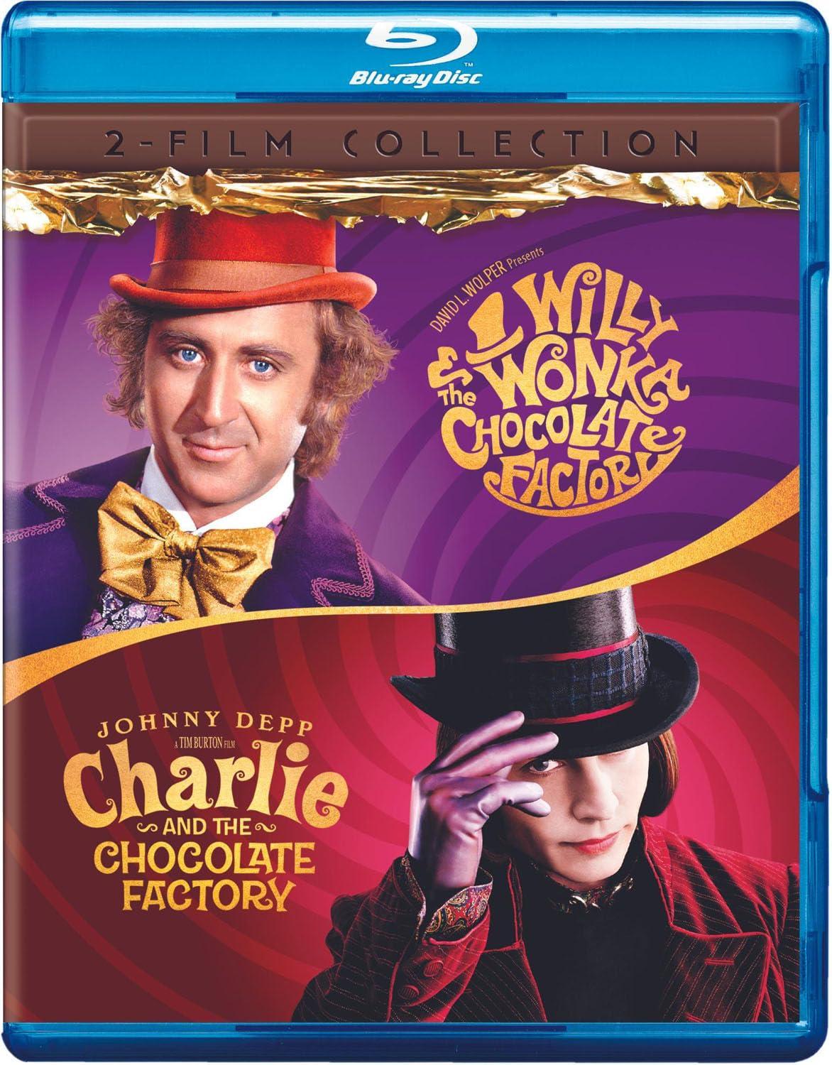 Willy Wonka & the Chocolate Factory / Charlie and the Chocolate Factory 2-Film Collection (Blu-ray)(2011)