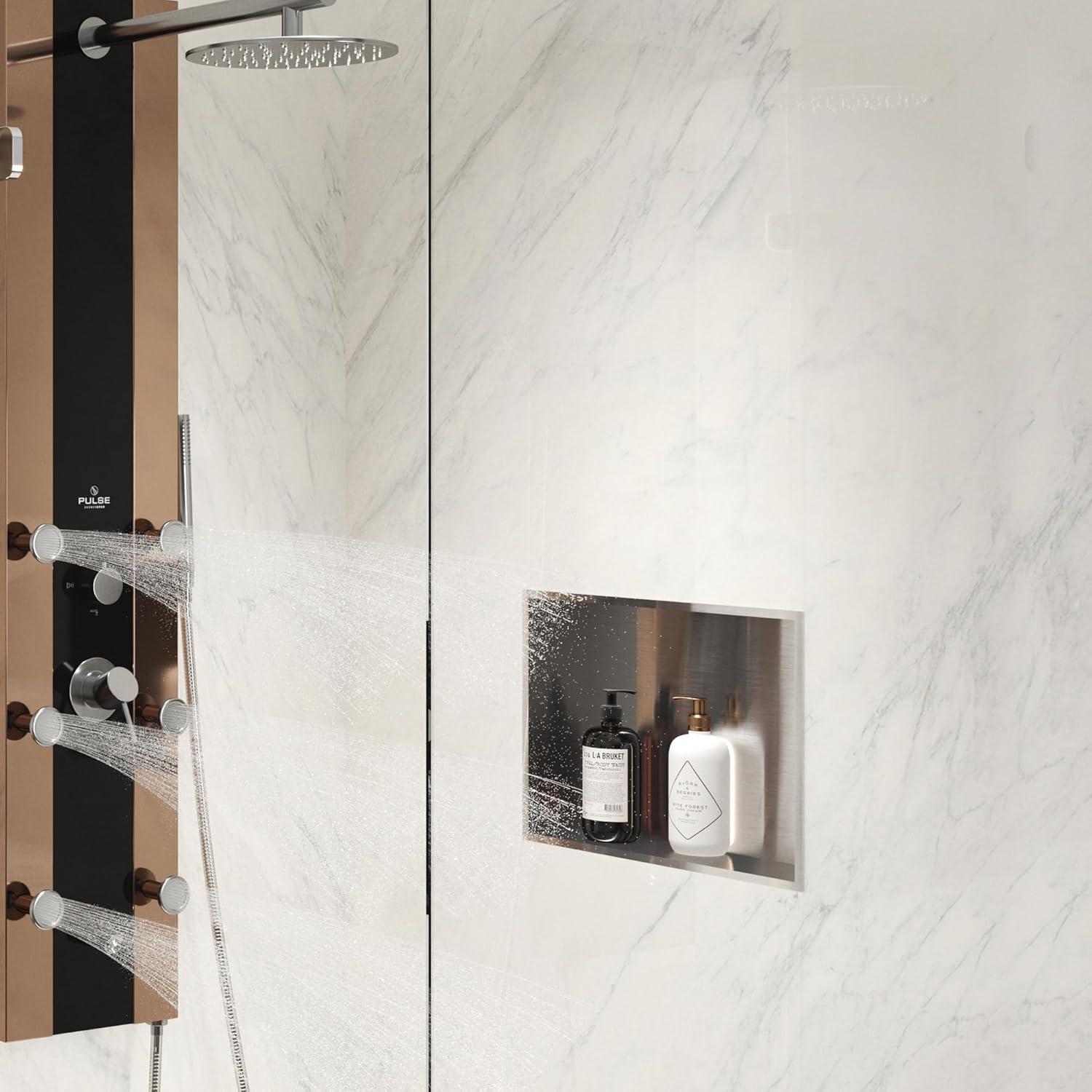 Shower Niche 12.6"H x 16.6"W x 4"D