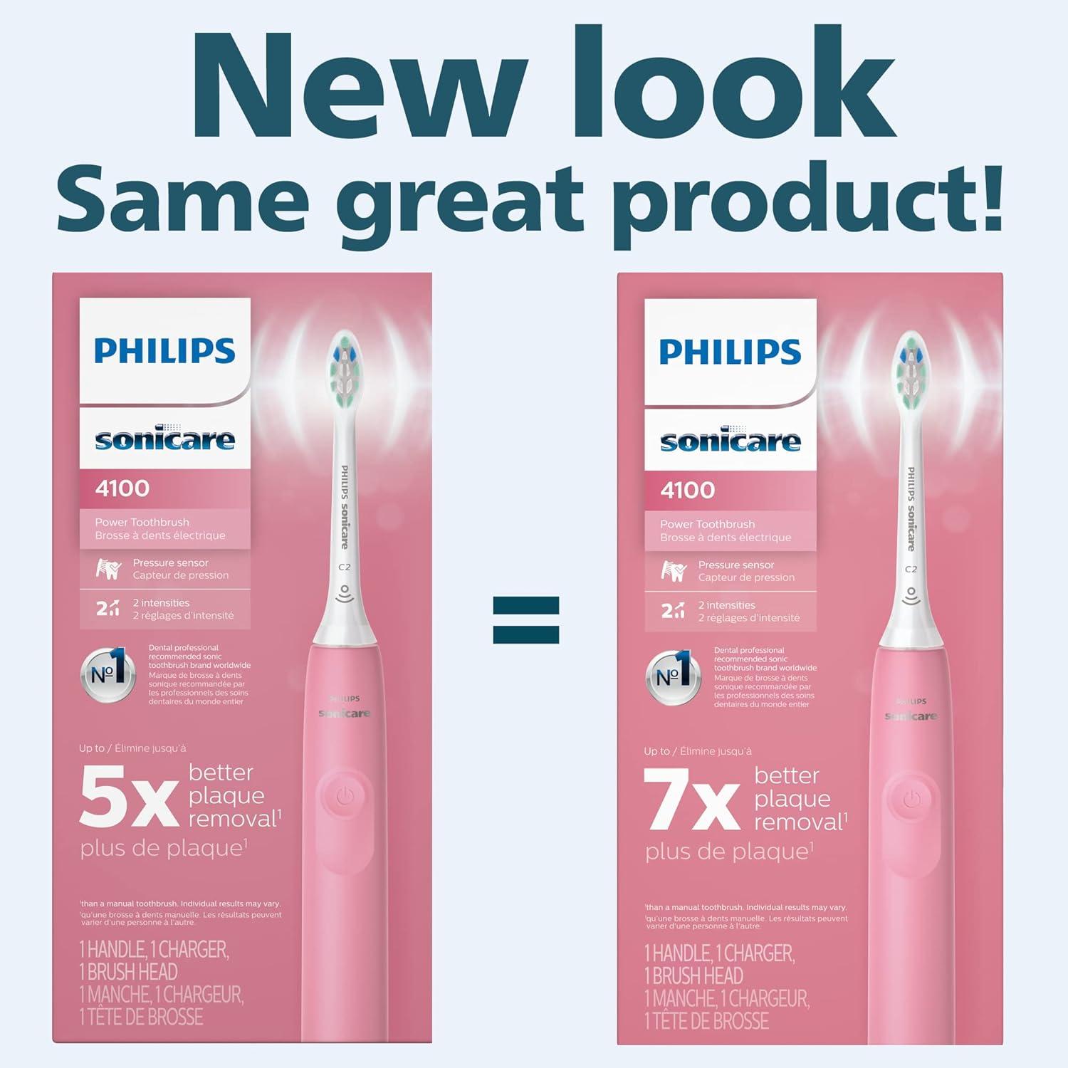 Philips Sonicare 4100 Plaque Control Rechargeable Electric Toothbrush