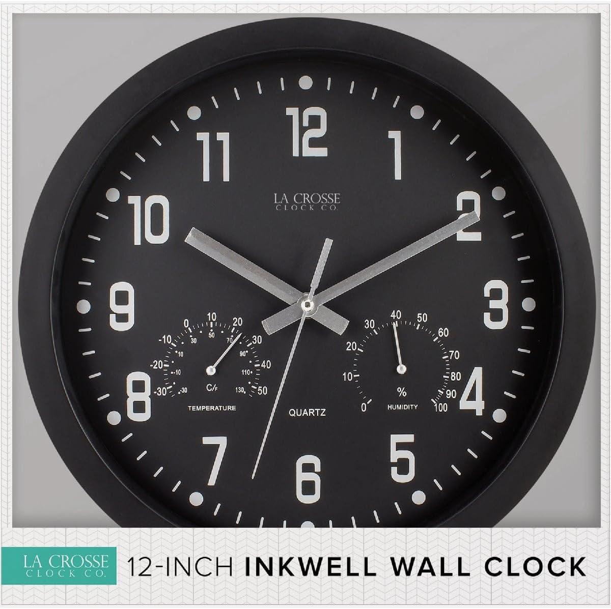 La Crosse Technology Analog Indoor 10.5'' Wall Clock