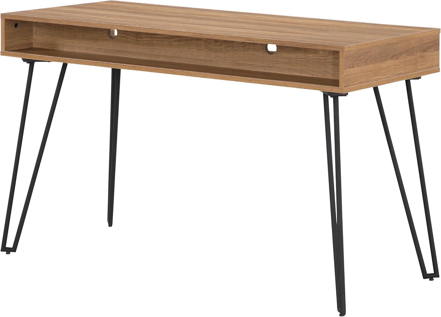 Writing Desk 48" in Engineered Wood Brown Finish KD