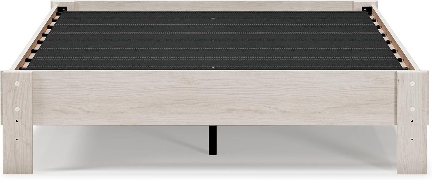 Queen Socalle Platform Bed Natural - Signature Design by Ashley