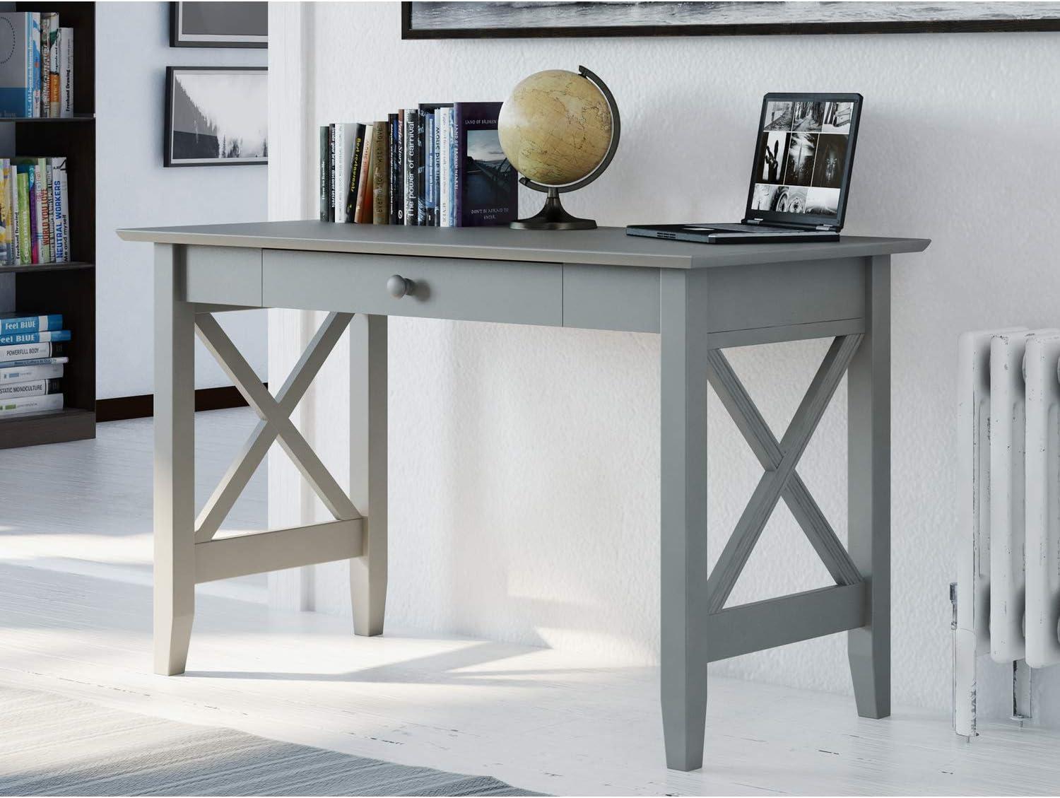 Lexi Desk with Drawer Grey