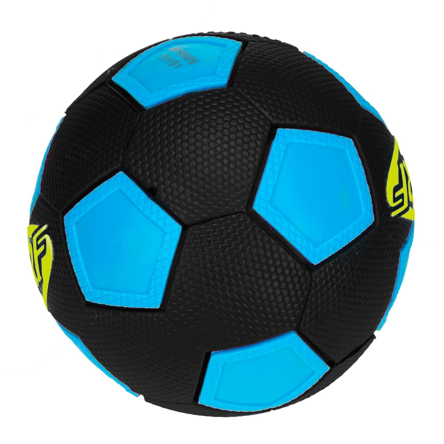 Mini Black and Blue Foam Soccer Ball for Kids