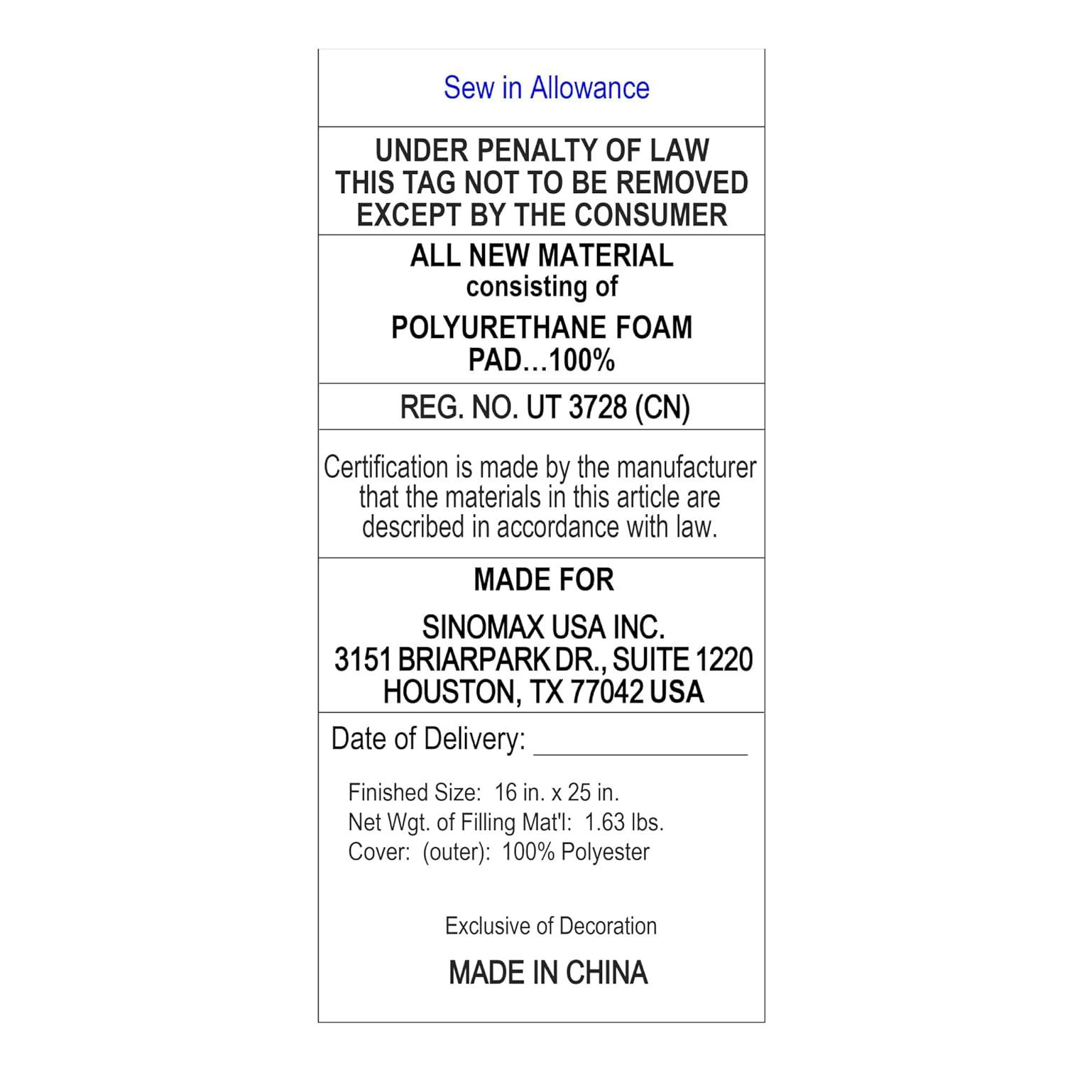 Vibe Gel Memory Foam Medium Support Pillow