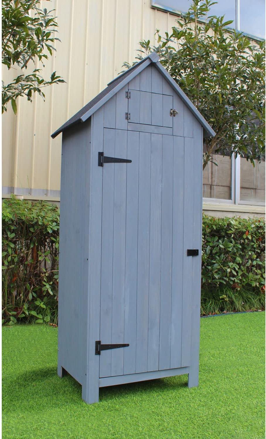 Hanover 2 ft. 5 in. W x 2 ft D Solid Wood Storage Shed