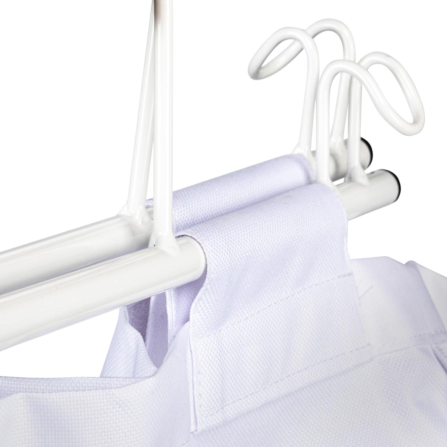 Household Essentials Rolling Laundry Hamper with Handles