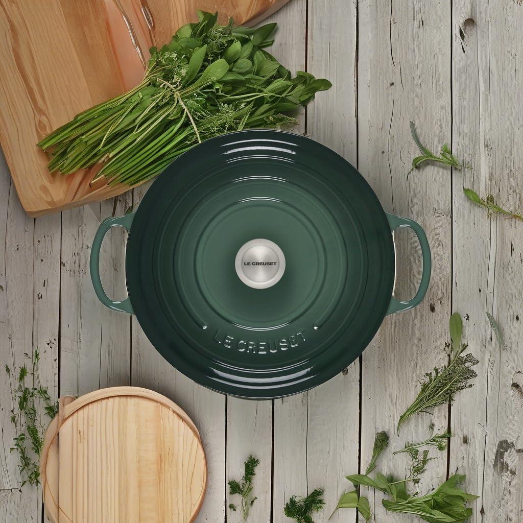 Le Creuset Le Creuset Enameled Cast Iron Signature Round Wide Dutch Oven, 6.75 Qt.