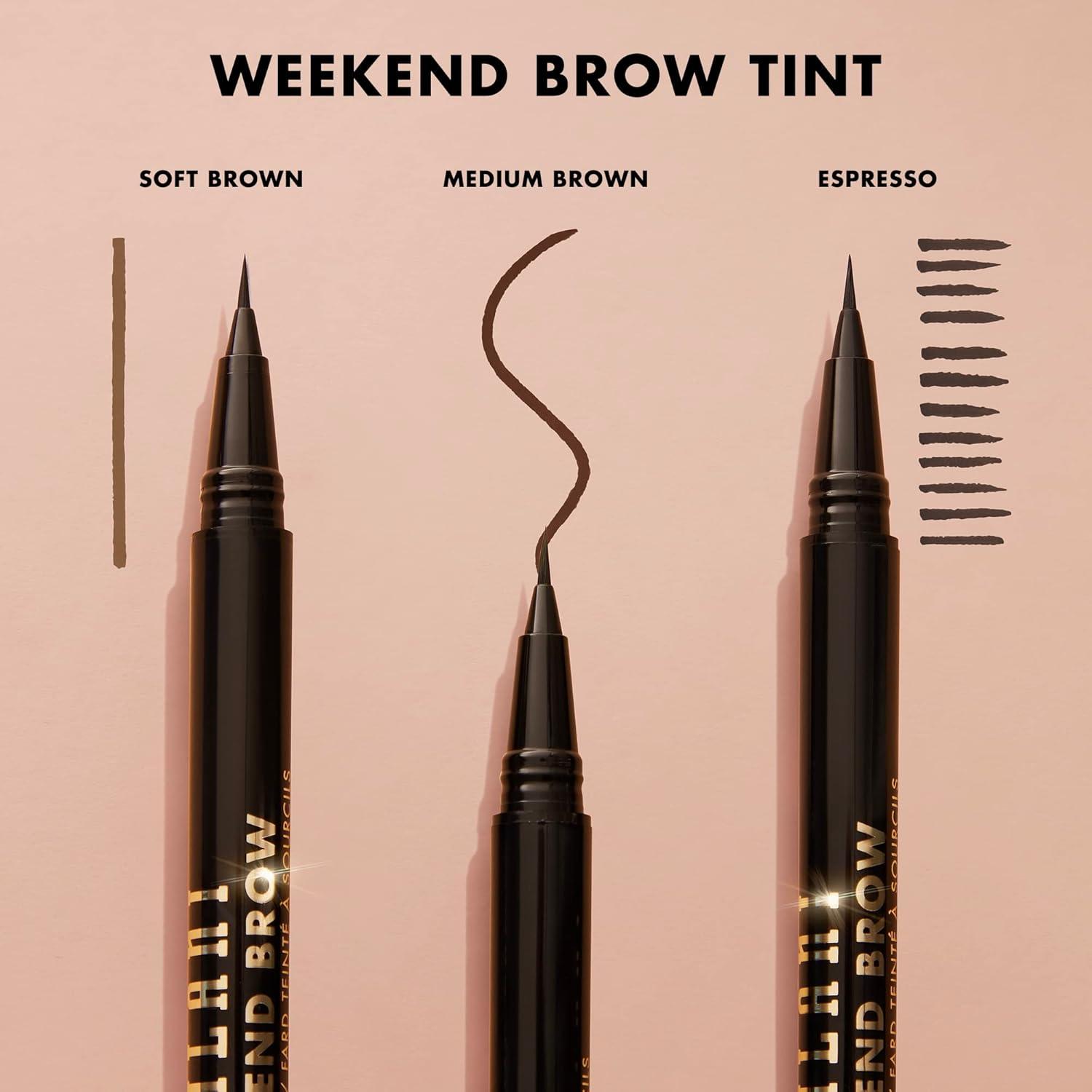 Milani Weekend Brow Eyebrow Tint - Medium Brown 130 - 0.03 fl oz
