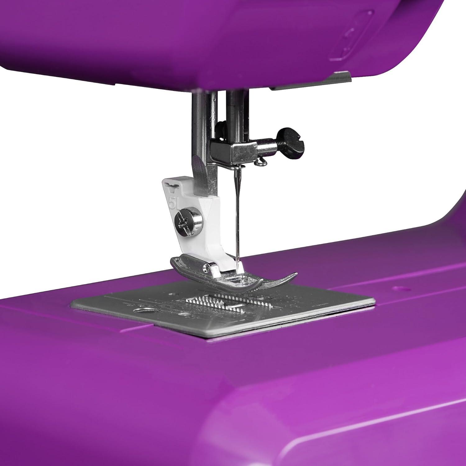 Purple Majesty 12" Easy-to-Use Sewing Machine