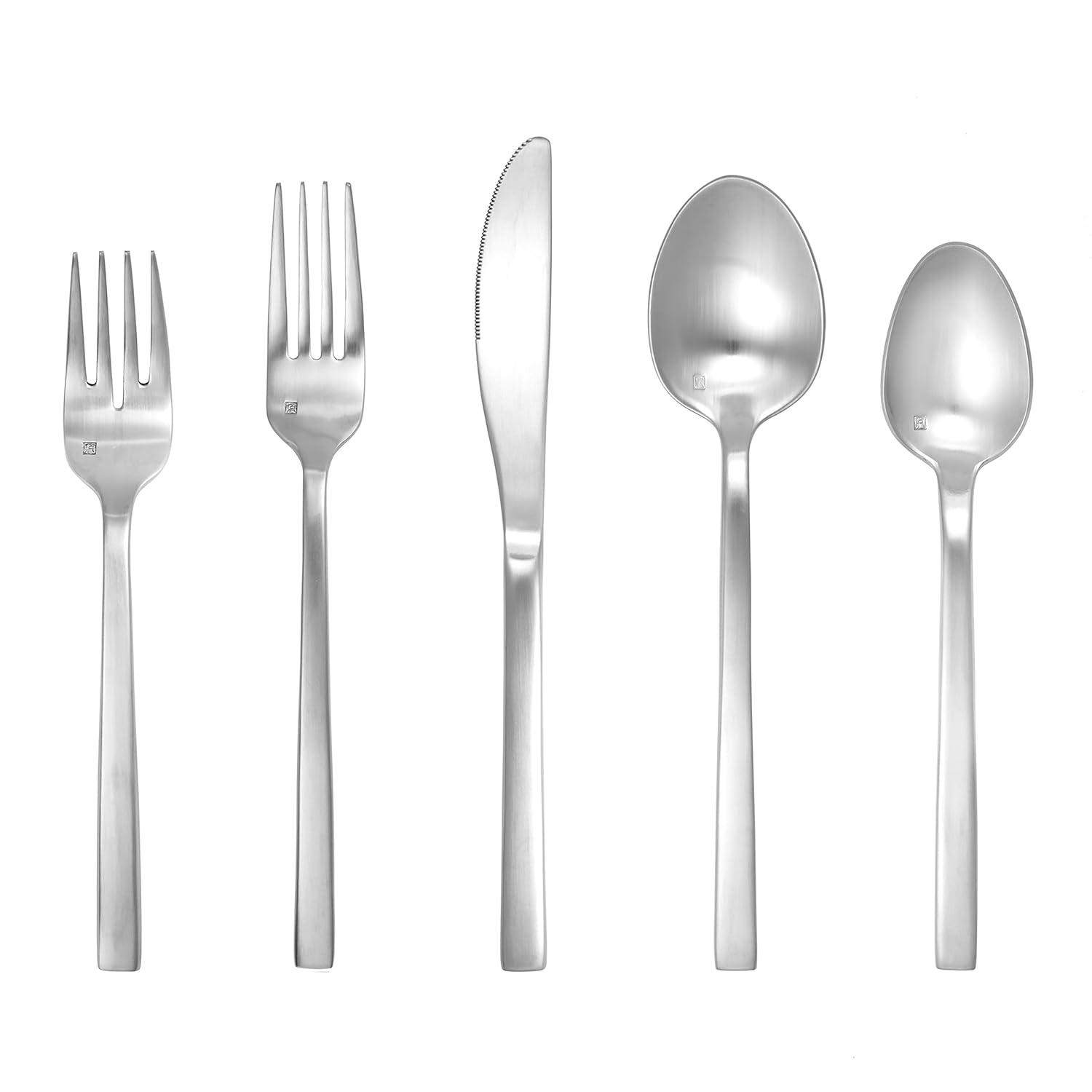 Arezzo Brushed Dessert Fork