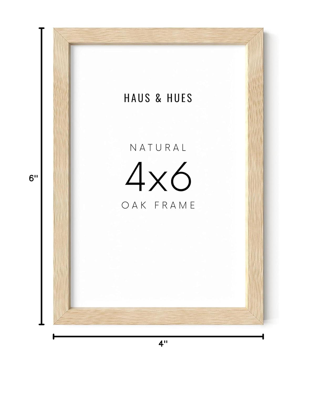 Haus and Hues Wood Matte Picture Frame