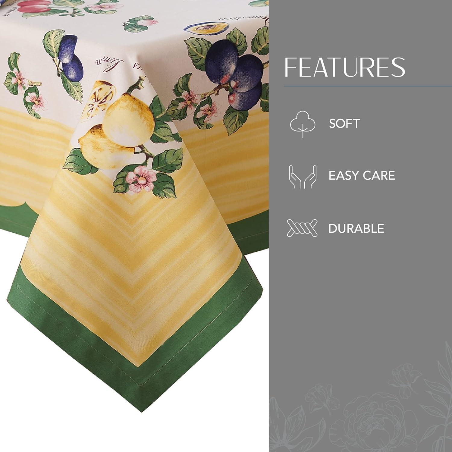 Villeroy & Boch French Garden 100% Cotton Tablecloth