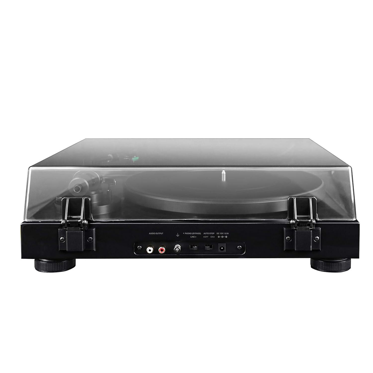 Fluance RT81 Elite High Fidelity Vinyl Turntable Record Player with Audio Technica AT95E Cartridge, Belt Drive, Preamp - Piano Black