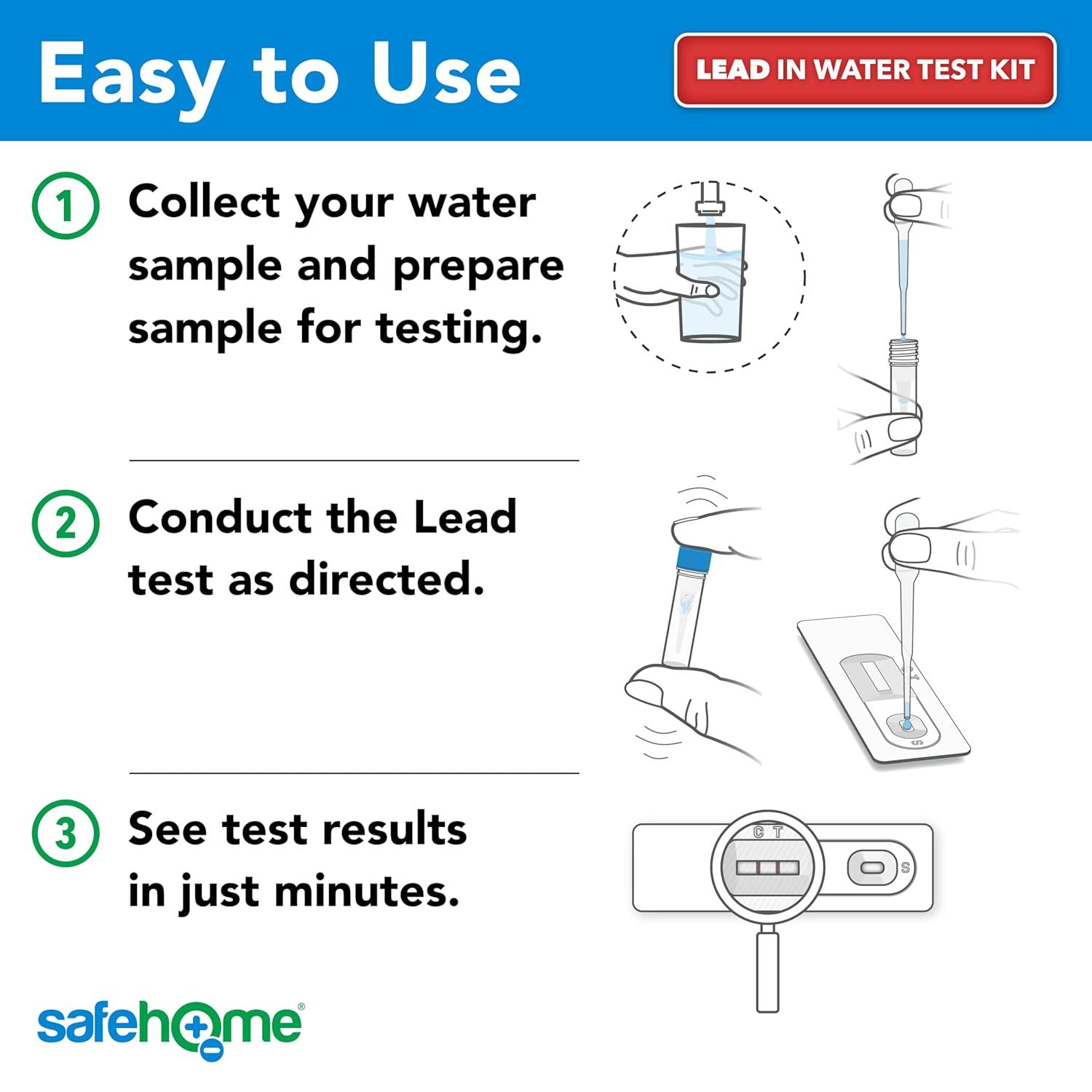 Safe Home Ultimate DIY Water Test Kit