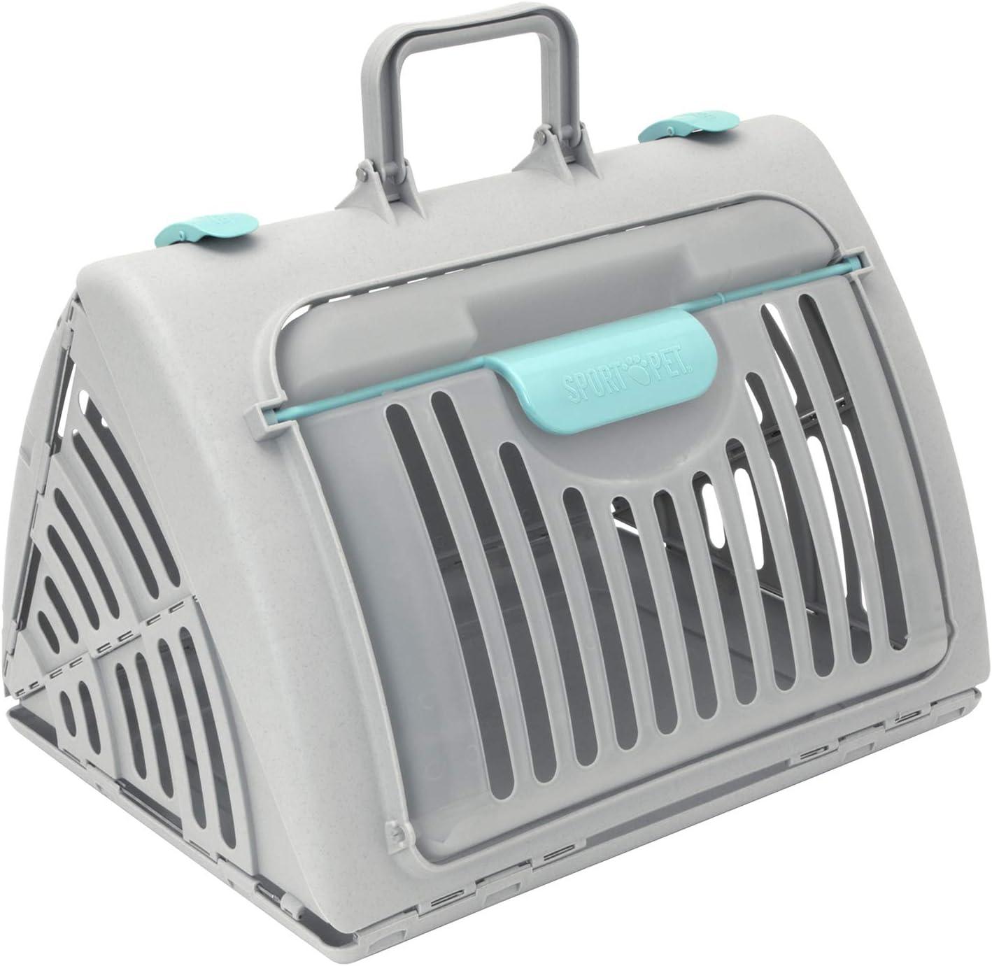 Plastic Collapsible Pet Carrier with 1 Door