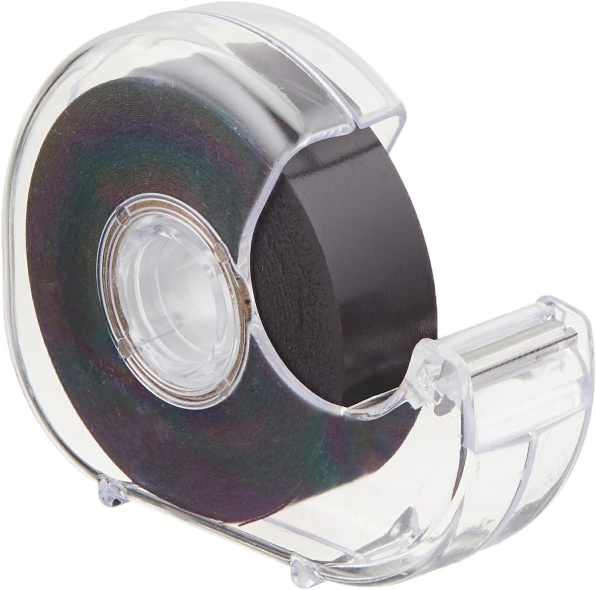 Magnet Source 0.75 in. x 312 in. Black Magnetic Tape Dispenser