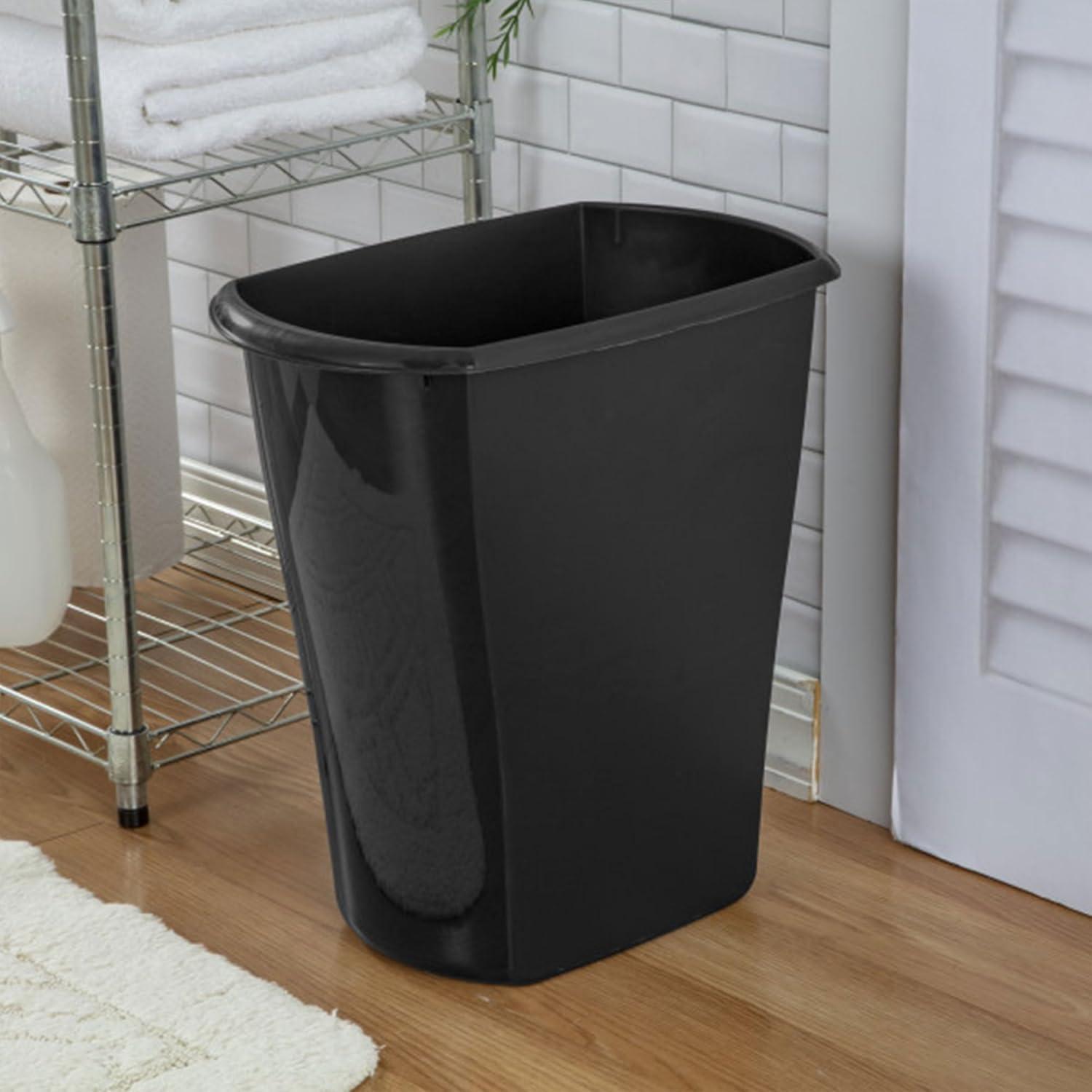 Sterilite Rectangular Wastebasket Open Top Trash Bin, 6 Pack | Wayfair