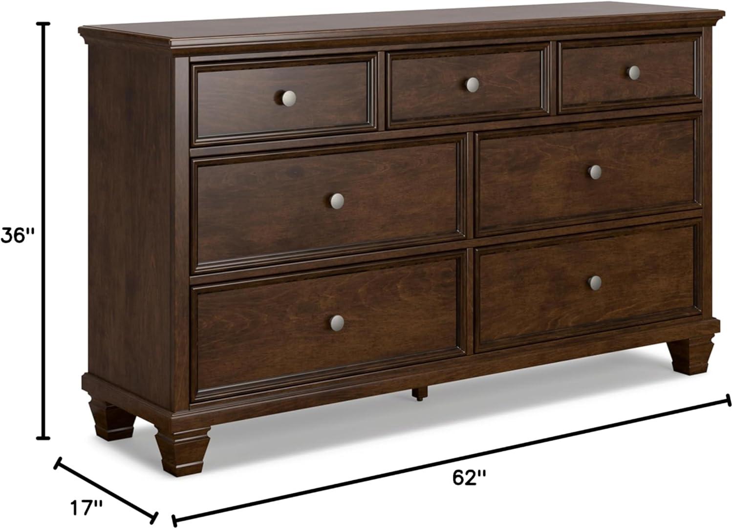 7 Drawer 62" W Dresser