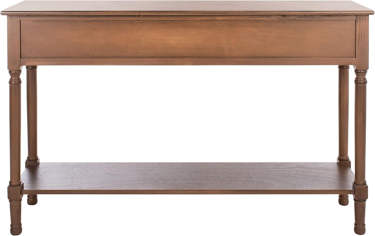 Peyton 3 Drawer Console Table - CNS5705C - Brown - Safavieh