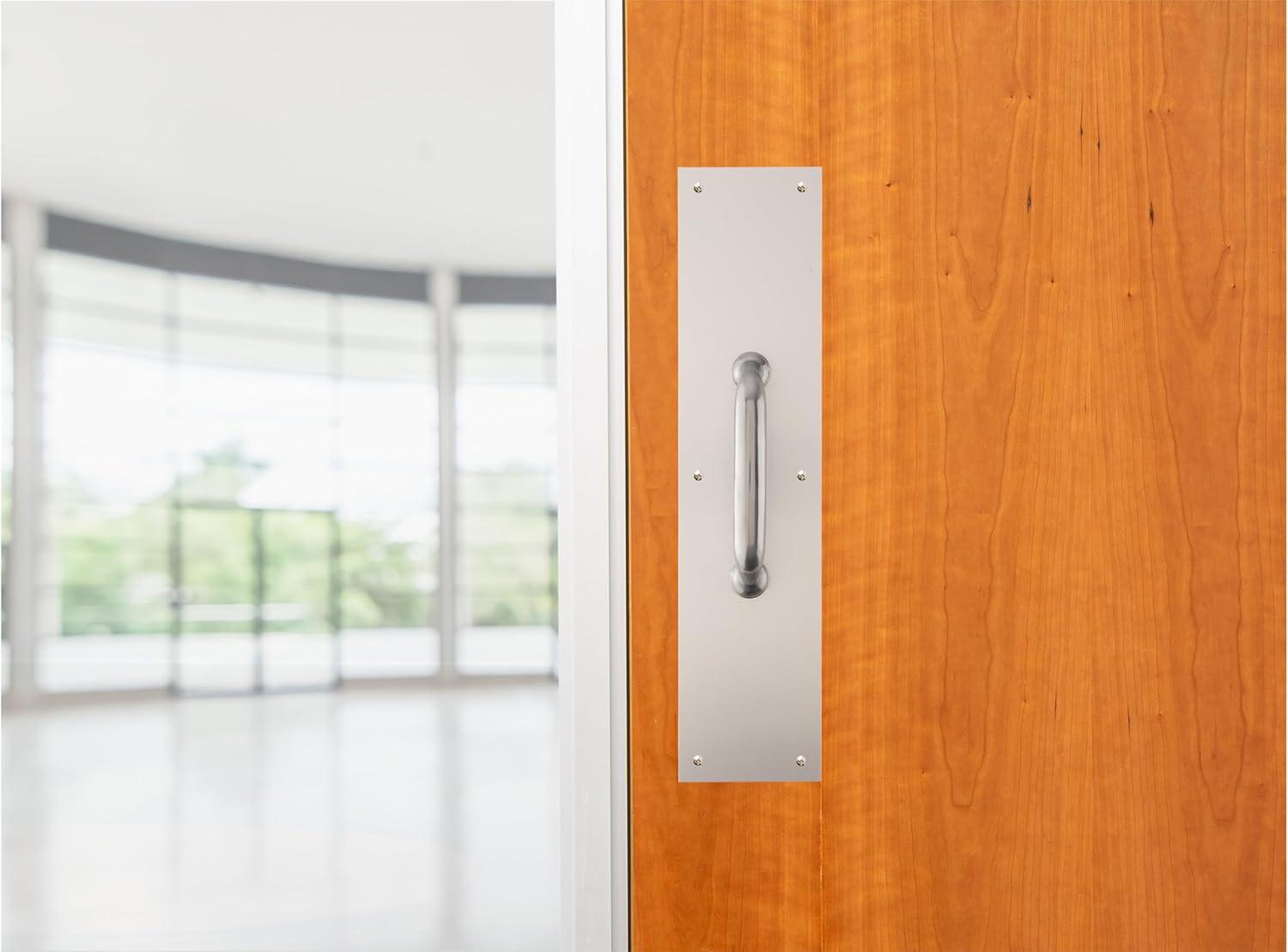 Brinks Commercial 5035102 15 in. Satin Aluminum Pull Plate