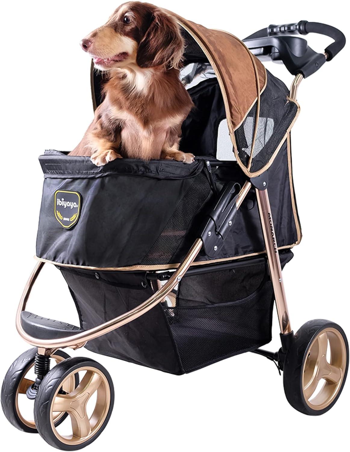 Ibiyaya FS1616-G Monarch Premium Pet Jogger, Luxury Gold