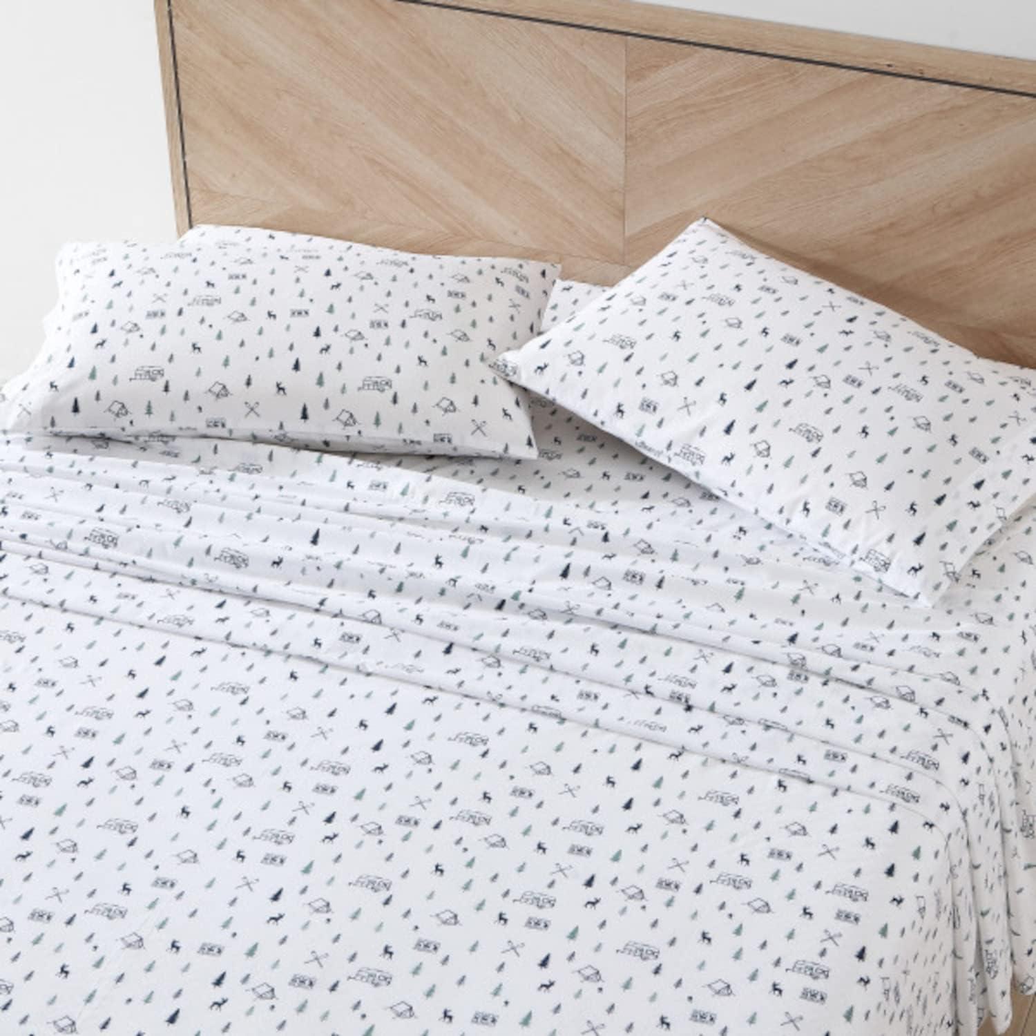 Eddie Bauer Printed Cotton Percale Sheet Sets