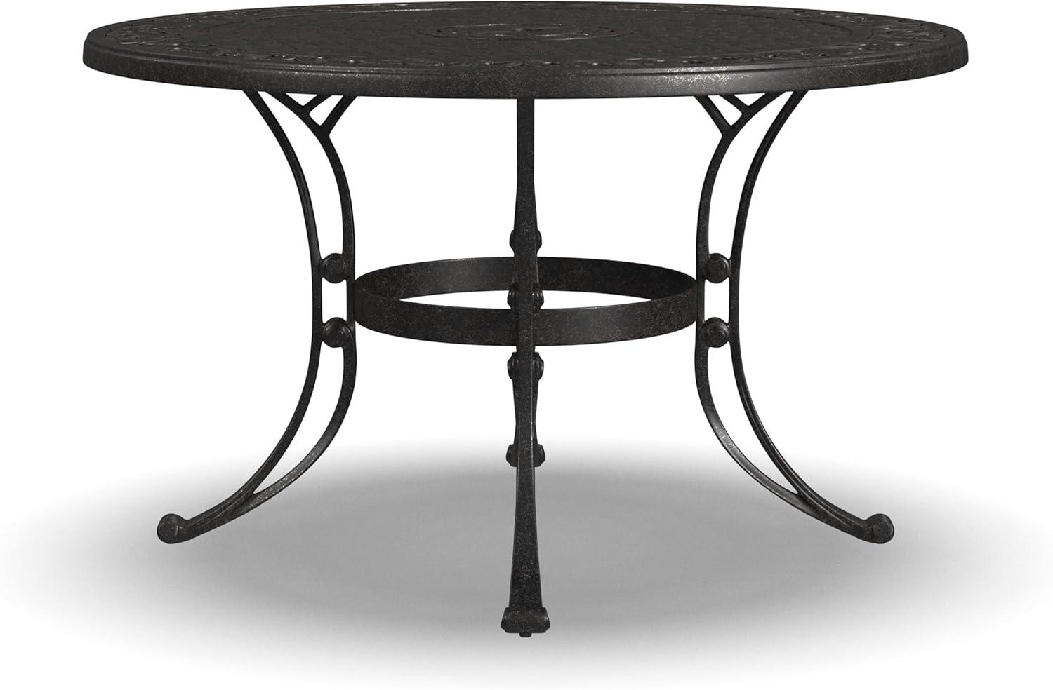 Sanibel Classic 48" Bronze Cast Aluminum Outdoor Dining Table