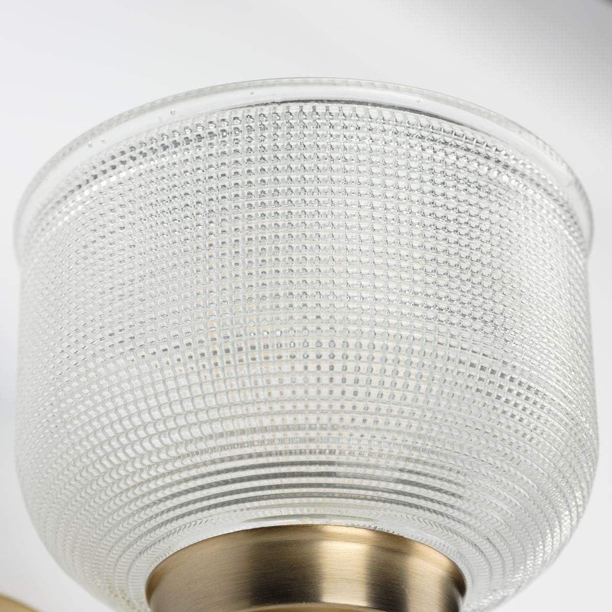 Rosser 3 Light Ribbed Dimmable Vanity Light