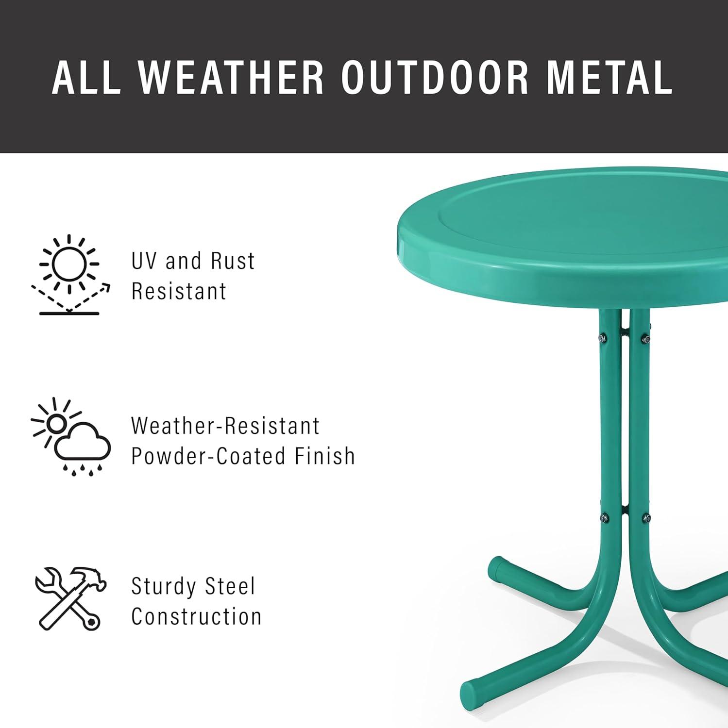 Crosley Griffith Retro Oudoor Patio Side Table