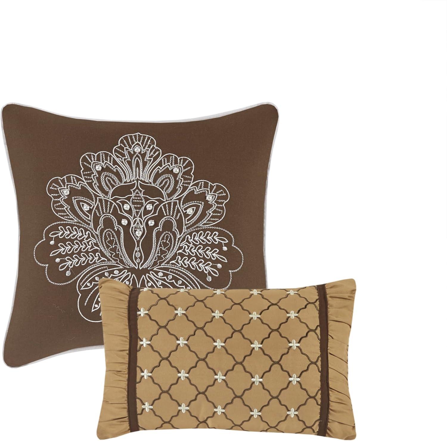Bellagio 5 Piece Reversible Jacquared Coverlet Set