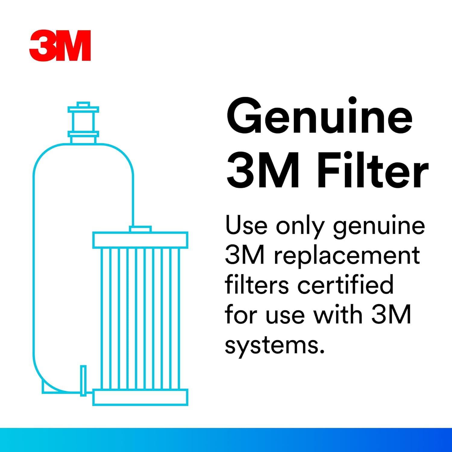 Filtrete Large Capacity Whole House Grooved Replacement Water Filter, 4WH-HDGR-F01