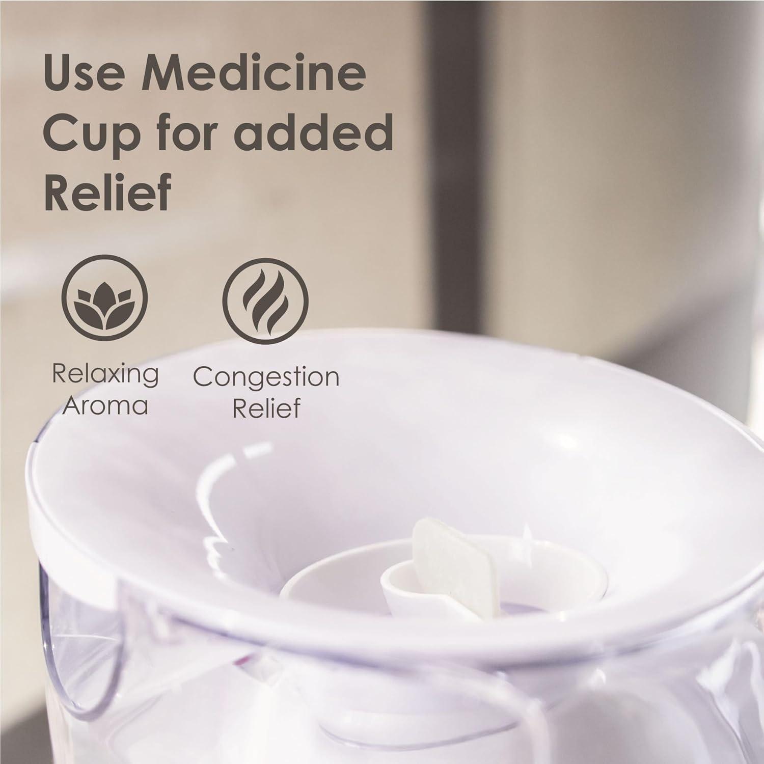 Crane Warm Mist Humidifier with Soothing Steam Treatment - 0.5gal