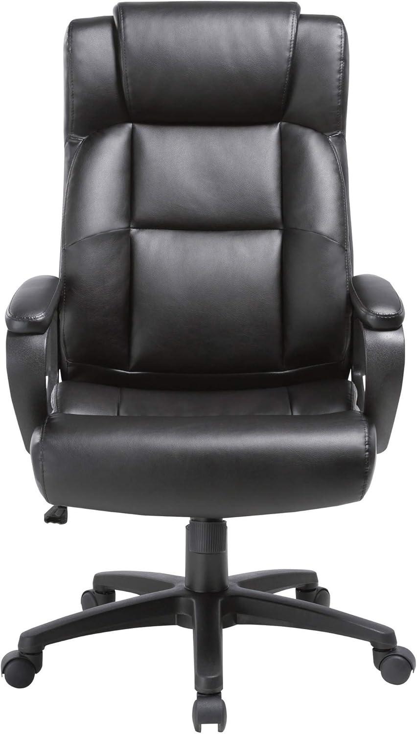 Lorell Soho High-Back Leather Executive Chair