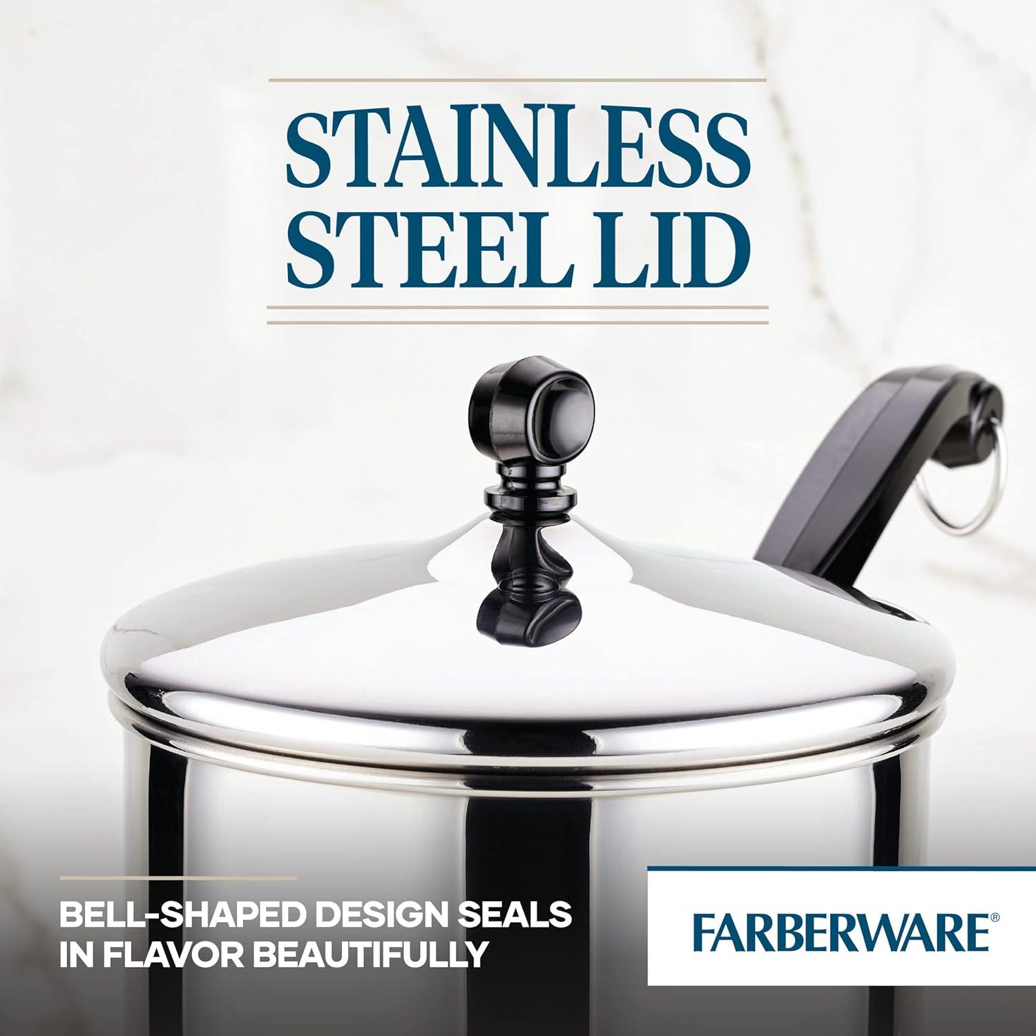 Farberware Farberware Classic Series Stainless Steel Saucepan with Lid