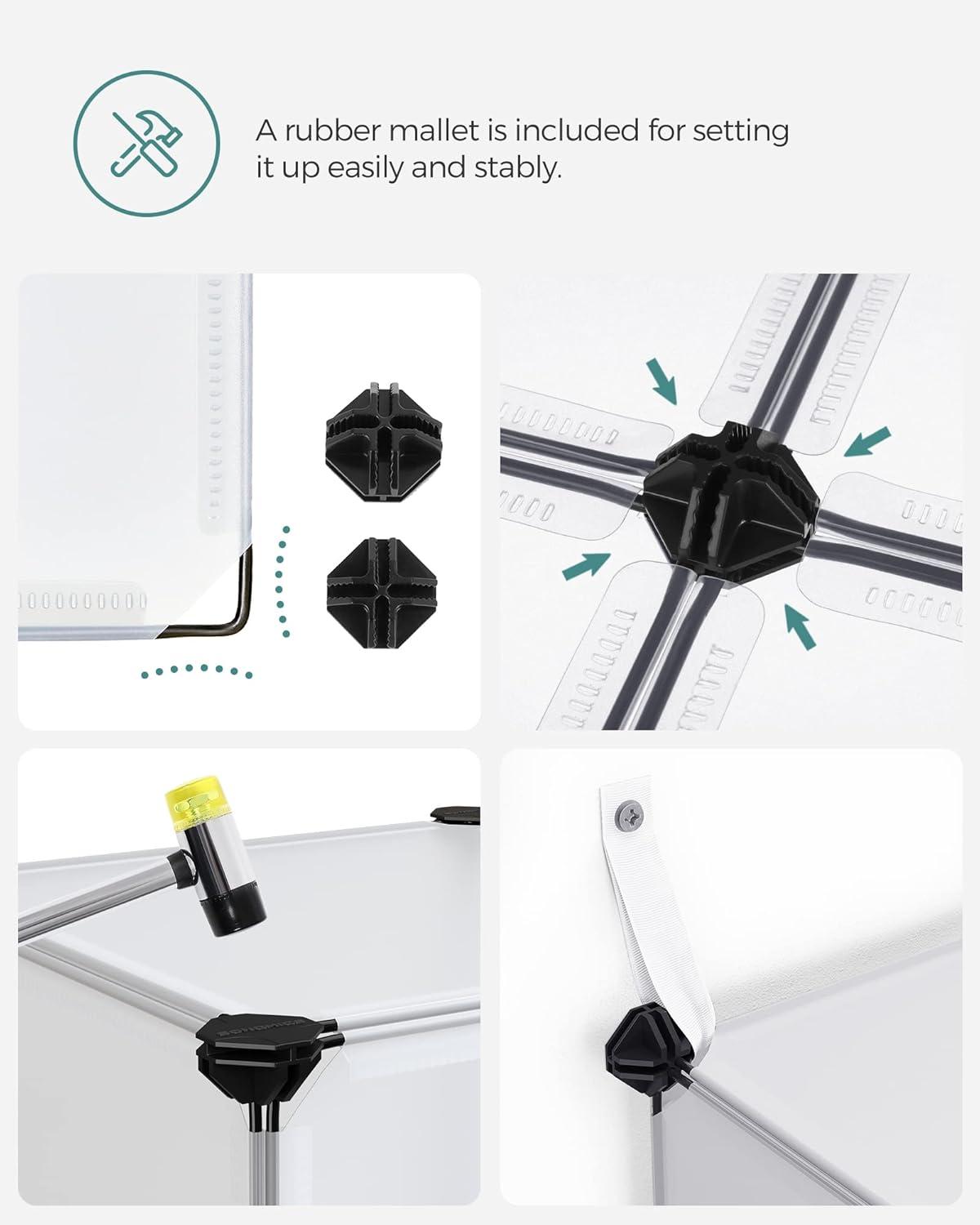 16-Cube Shoe Rack Organizer – Modular Plastic Storage Cabinet for Entryway, Closet, Hallway, Space-Saving Shoe Shelf for Bedroom , Bathroom