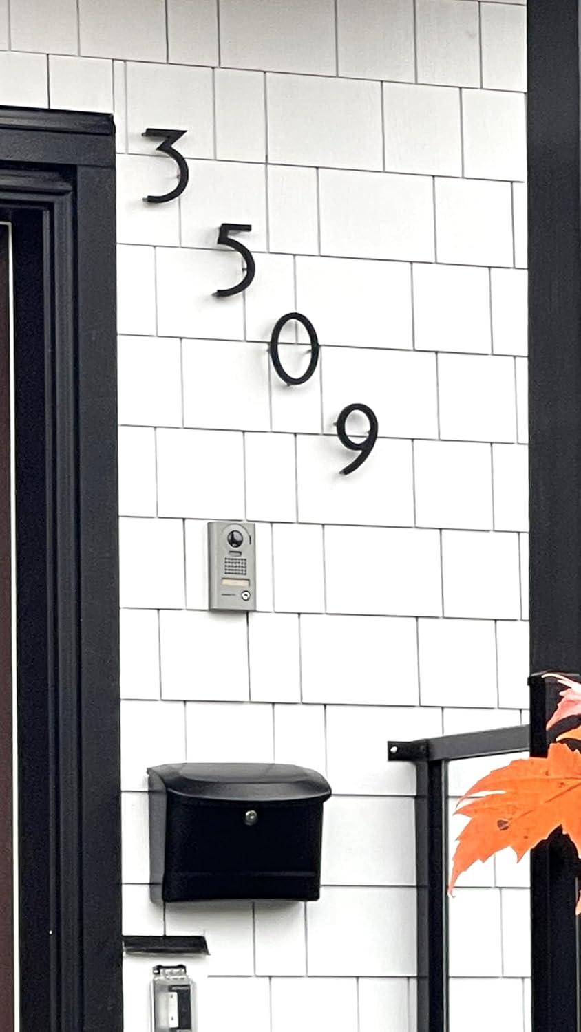 NACH Metal Floating Mount House Number