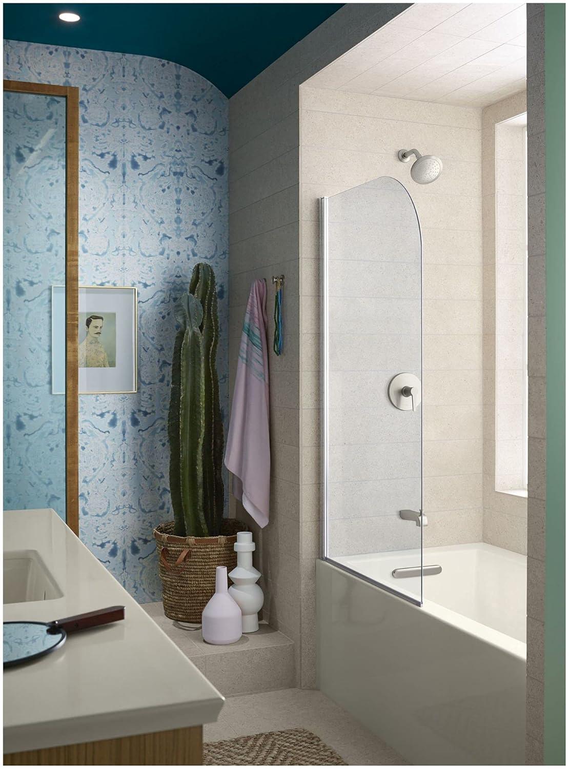 Kohler Pitch Rite-Temp Bath And Shower Trim With 1.75 GPM Water-Saving Single-Function Showerhead, Single Spray Setting