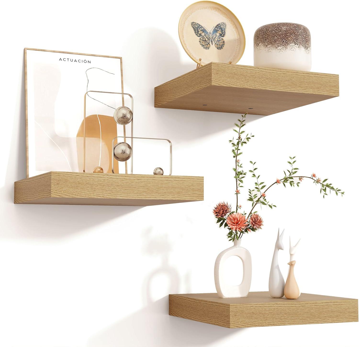 Hokku Designs Soeke 2 Piece Floating Shelf